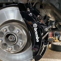 브렘보 캘리퍼 스티커 brembo 로고 스티커 데칼 스티커, 브렘보 화이트 L