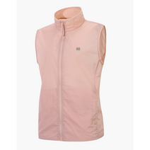 코오롱스포츠 여성 경량 방풍 조끼 여름 바람막이 라이트살몬