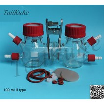 Mfc반응기 타입 H 미생물 연료 전지 화학 전지 상자 100ml 타입 II, 한개옵션0