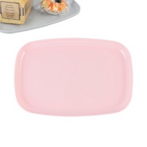 사각쟁반 1p 탕비실 소품 교회 간식 접시 커피잔 트레이