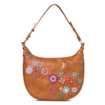 데시구알 호보백 Desigual 여성 플라워 핸드백 레트로 스타일 스페인 미니백