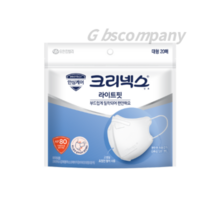 크리넥스 KF80 라이트핏 마스크 대형, 20개입, 1개, 0 White (화이트)