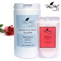 라인하이트 대용량 아로마 홈스파 + 미네랄 홈스파 로즈 거품입욕제 세트, 900g + 120g, 1병