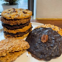 맨시니스 수제 쿠키 개별포장 저당 카페납품쿠키 어린이집 시보 세미나 카페과자 달지않은, 초코칩