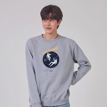 맨투맨 우주인 지구 달 탐색 우주 후드티 아토 디자인셔츠