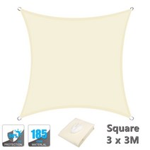 파고라 파라고 정자 바베큐장 야외 태양 그늘 항해 블록 차양 돛 오 뒤뜰 주차장 캐노피 천막 천막 전망대 커버, 3x3m