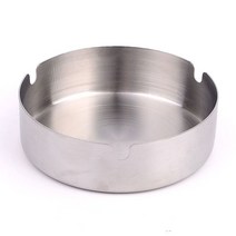 원형 스틸 재털이 X4개 가정 업소 흡연실 식당, 그라운드 본상품선택