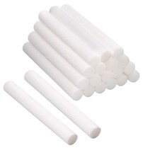 HAIMINGJUN 20Pcs 자동차 디퓨저 면봉 가습기 용 가습기 면봉, 10mm, 하얀색, 섬유