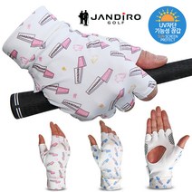 잔디로 손등장갑 여름 골프장갑 남자 여자 오른손 쿨스킨 자외선차단 필드 연습 스크린 필드용, 화이트블루[남/오른손]