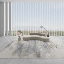먼지없는 거실 러그 사계절용 침실 카페트, style1
