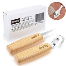우드카빙세트 Similky 나무 조각 도구 세트 sk7 탄소강 공예 끌 도구 목공예, 2위, 25mm, 118