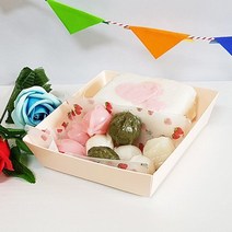 신나라-닷컴_PC07 샌드정사각(핑크)2세트 10매 도시락포장용기 소풍 일회용 김밥 단체통 종이_ tlsskfk, 신-컴-선택사항없습니다, 신-컴-선택사항없습니다