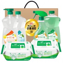VIP 방역선물세트 세정제 주방세제 살균세정티슈 은나노스텝 명절 집들이 행사선물, 다용도세정제VIP세트550ml8개