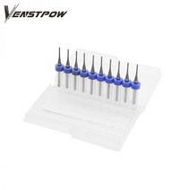 엔드밀 드릴밀 10pcs pcb 밀링 커터 1.0 1.5 2.0mm 피쉬 테일 밀링 커터 옥수수 밀링 커터 텅스텐 카바이드 미니 엔드 밀 조각 cnc, 1.8mm
