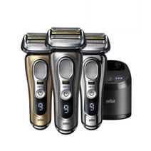 브라운 시리즈9 Pro 전기면도기 + 세정액 2개, 9469cc 골드 9G69/선택안함, 기본