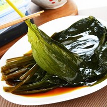 울릉도 명이나물 절임 장아찌 자연산 산마늘 명의나물 1kg, 매운맛 명이나물 장아찌 1kg, 1개