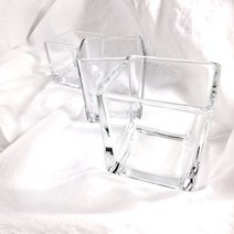 캔들 양초유리용기 - 사각 (소 중 대), 사각(중), 1개