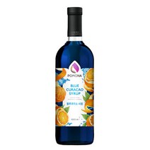 포모나 블루큐라소시럽 1000ml 1박스 6개, -6개(1Box)