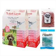 더독 닥터소프트 말랑한 소프트 사료 + 사은품, (1+1)램 퍼피 1.2kg + 아침애