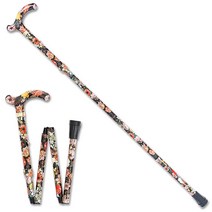 클래식케인 NG접이식꽃무늬지팡이 [W925E95]