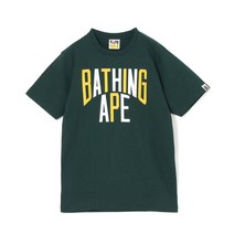 어 배팅 에이프 반팔 티 티셔츠 COLORS NYC LOGO TEE 스포티 캐주얼 코디 일본 직구 여자 남성 베이프 아웃도어 스트릿 패션 여성 APE BAPE 남자 친구 선물