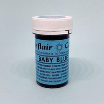 공예몰 Sugarflair 슈가플레어 21. Baby Blue 슈가크래프트 설탕공예 색소, 1개