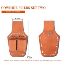 다용도 이동식 공구 가방 공구함 공구집 부품함 tools bag leather pocket 허리 주머니 small tool bag for screwdriver wrench, 두 개의 주머니