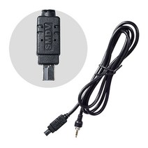 SMDV RC-T808 니콘 미놀타 인터벌 타이머 릴리즈 케이블 Z5 Z6 Z7 D90 D750 호환, 1개
