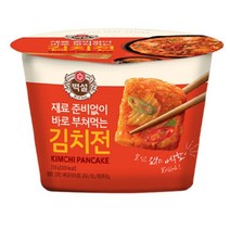 간편하게 부쳐먹는 백설 김치전, 210g, 8개