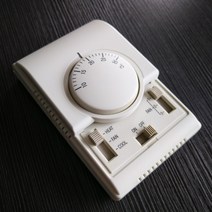 온도계 습도계 기계식 팬 코일 유닛 온도 조절기 T6375B1286 하니웰 FCU 중앙 에어컨 컨트롤러 4 파이프, 한개옵션1, 한개옵션0
