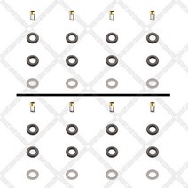 연료 인젝터 씰 O-링 수리 필터 현대 i20 기아 1.4 G4FG 35310-2B020, 03 8 SET, 03 8 SET