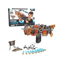 케이넥스 KNEX Cyber-X C10 Crossover Legacy + Motor Blasts up to 60 ft 460개 7 Builds Targets 10 Darts