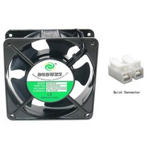 12 12cm 흡연 배기 팬 AC 220V 22W 알루미늄 합금 특수 팬 120mm 용접, 01 only fan