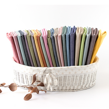 릴리패브릭 면20수 선염무지 캐주얼 레트로 해지 23color, 연그린