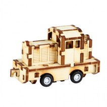 영공방 목재모형 조립 달려라 디젤기관차 모형완구 YM861-31 키트