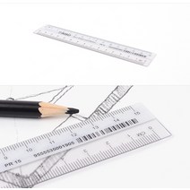 스텐자 강철자 눈금자 스틸자 제도자 직자 20cm