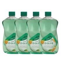 은나노스텝세정제3 [알뜰리필세트] 은나노스텝 시즌3 다용도, 4개, 1100ml