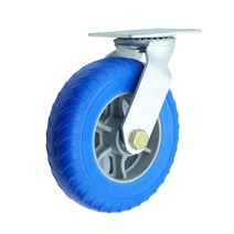 10인치 우레탄 발포 바퀴 회전형 캐스터 통바퀴 수레바퀴 핸드카바퀴, 10인치 우레탄 발포 캐스터 회전형