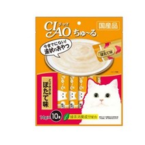 이나바 챠오츄르 고양이 간식, 닭가슴살 + 가리비 혼합맛, 2개
