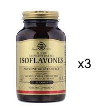 솔가 이소플라본 대두이소플라본 Isoflavones 고농축 120정 3개