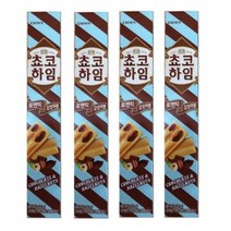 크라운 롱 초코하임, 47g, 4개입