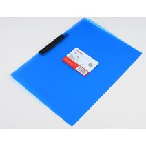 A4 반투명 유광 투컬러 클립형 화일 5개 음악 문서보호 분류 화일저장 사무실 거래처 서류보관 학교 보고서