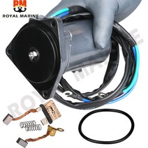 마린 야마하 보트 모터용 6H1-43880 파워 틸트 트림 모터 50HP 430-22028 브러시 세트, 한개옵션0