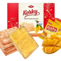 뉴트리365 1박스(24봉) 콜키 요구르트 망고크림 크래커 과자 간식