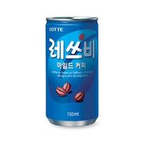 레쓰비 마일드 캔커피, 150ml, 100캔