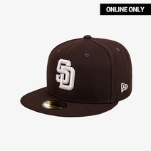 [백화점매장 정품출고] 뉴에라 야구모자 볼캡MLB 어센틱 샌디에이고 파드리스 얼트 브라운70548382
