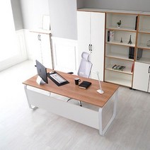 기타 바보사랑[티에스퍼니처]데임 LPM A형 책상 1200x600[무료배송], A형 책상1200x600, 화이트프레임/라이트월넛