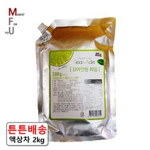 다미즐 갈아만든 라임차 2kg 액상차 자몽 레몬 유자 P, 4.갈아만든 레몬2kg