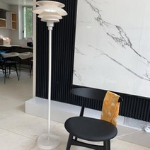 루이스폴센 ph5 플로어 스탠드 조명 거실 침실 디자이너 인테리어 무드등 장스탠드 조명, 블랙(리모컨 포함)