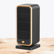 욕실온풍기 미니 소형 가전 원터치 500W, 블랙